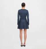 The Lana Dress - Navy Sequin