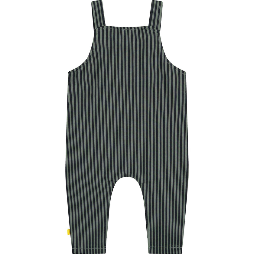Striped Overalls