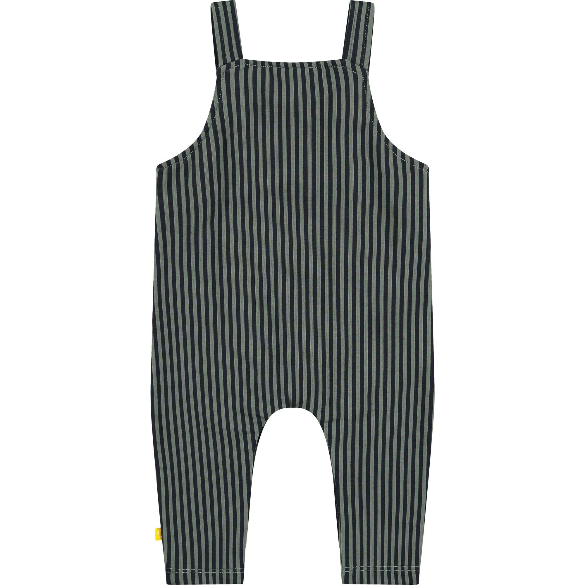 Striped Overalls
