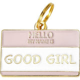 Good Girl Pet ID Tag