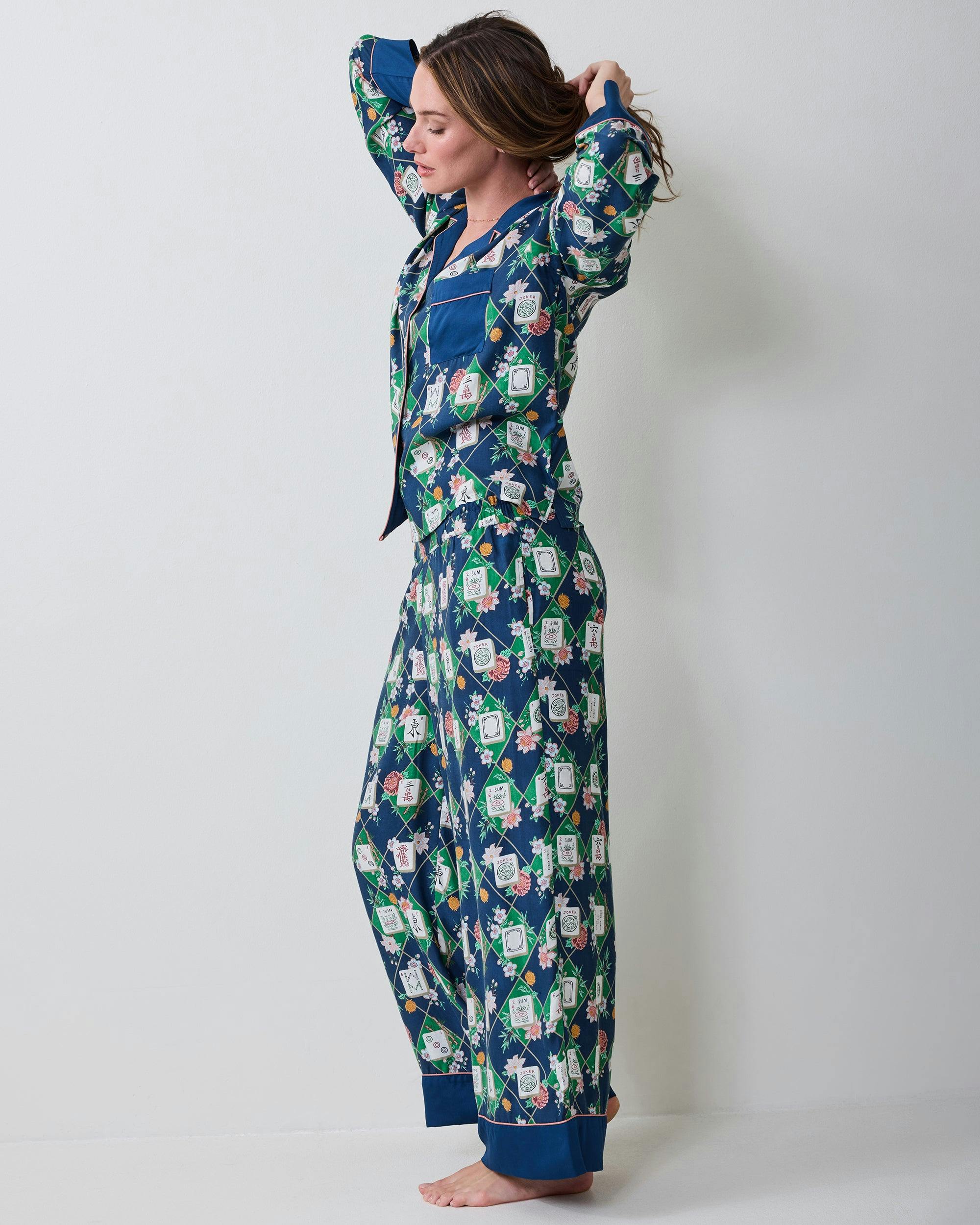 Mahj Garden - Eco Satin Soho Set - Wintergreen