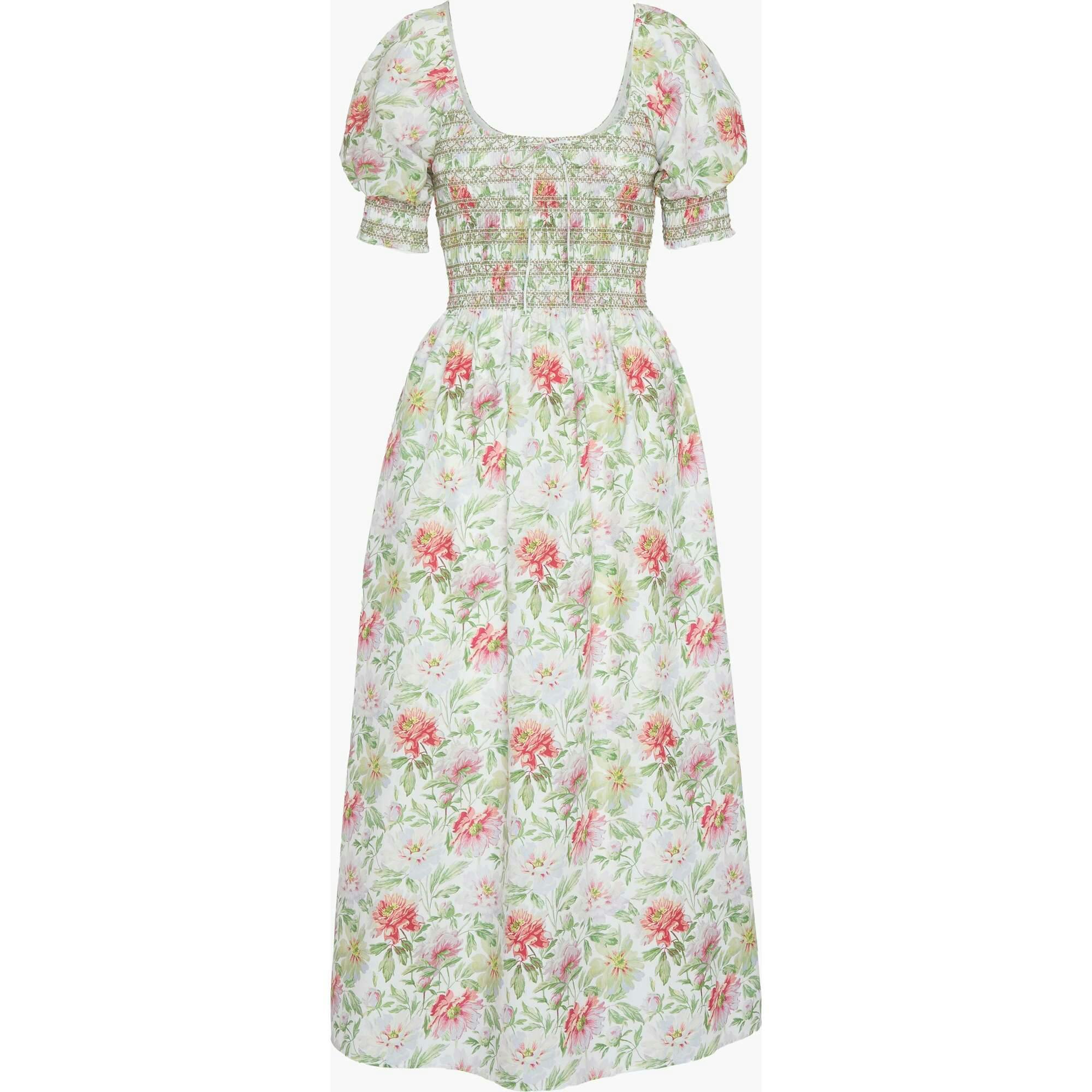 The Madeline Nap Dress - Peony Chintz