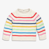 Baby rainbow stripe sweater