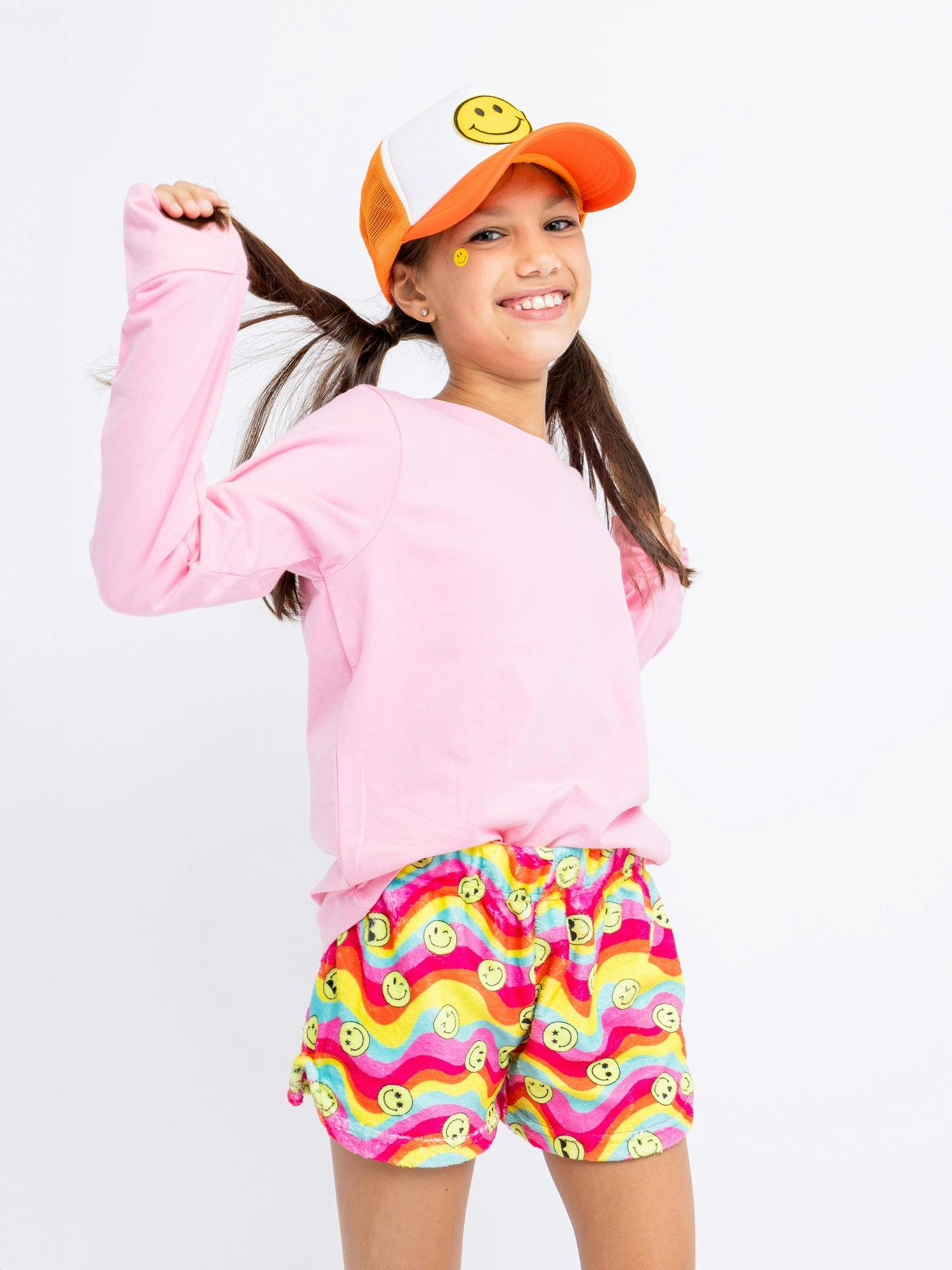 Basic Long Sleeve Top - Light Pink