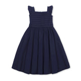 Organic Pleated Sateen Party Dress