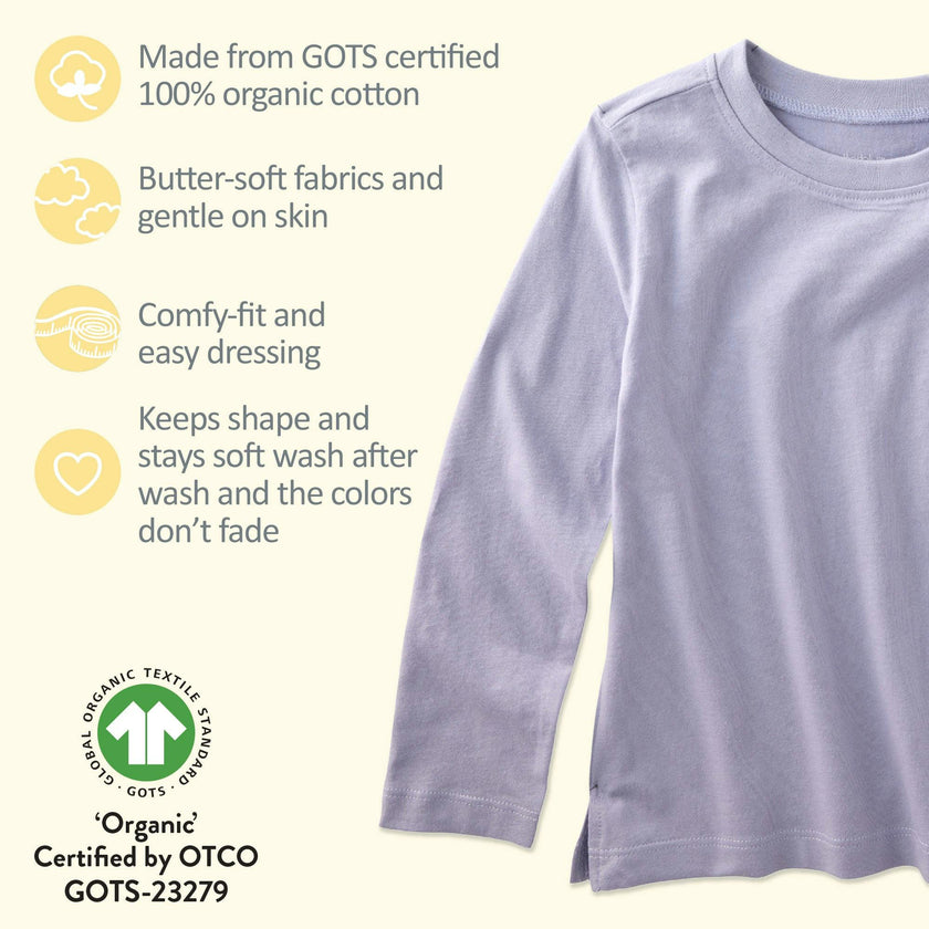 LONDON 5-Pack Toddler Long Sleeve T-Shirts