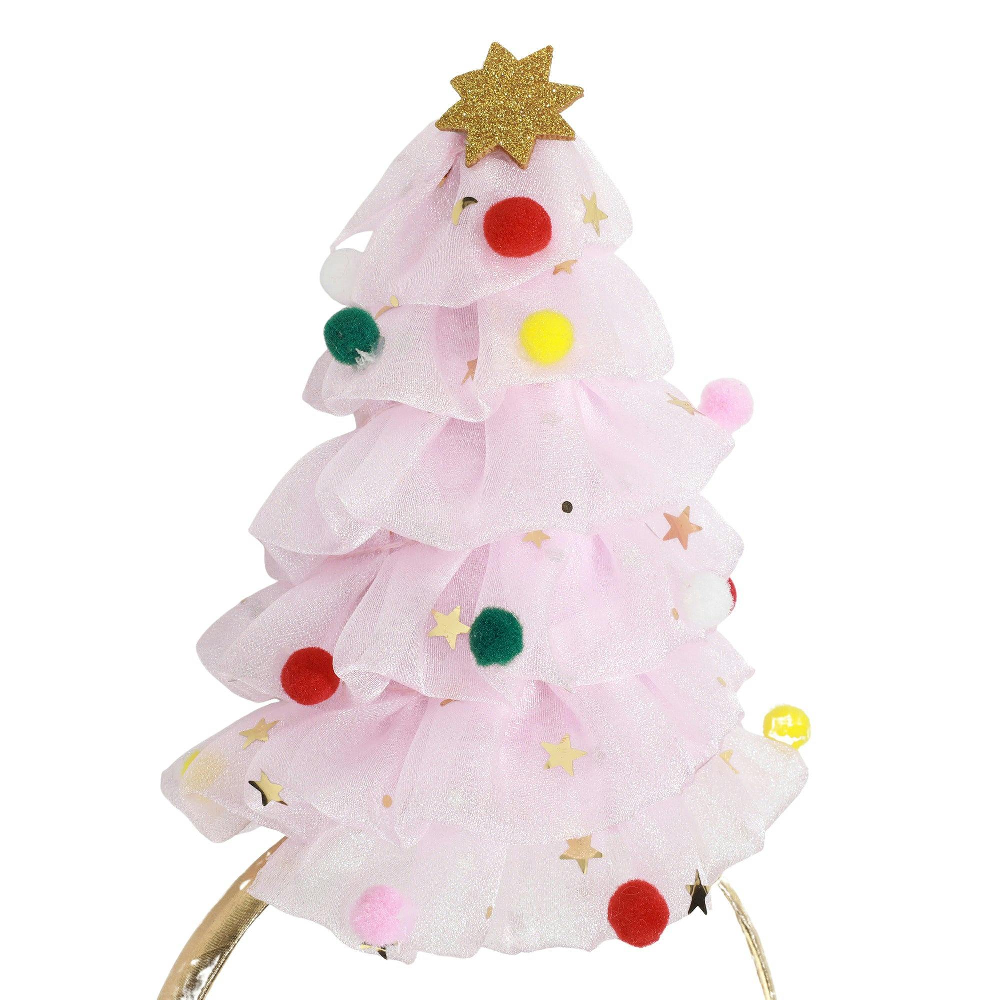 Packed Party Tree Tulle Headband Pink Party