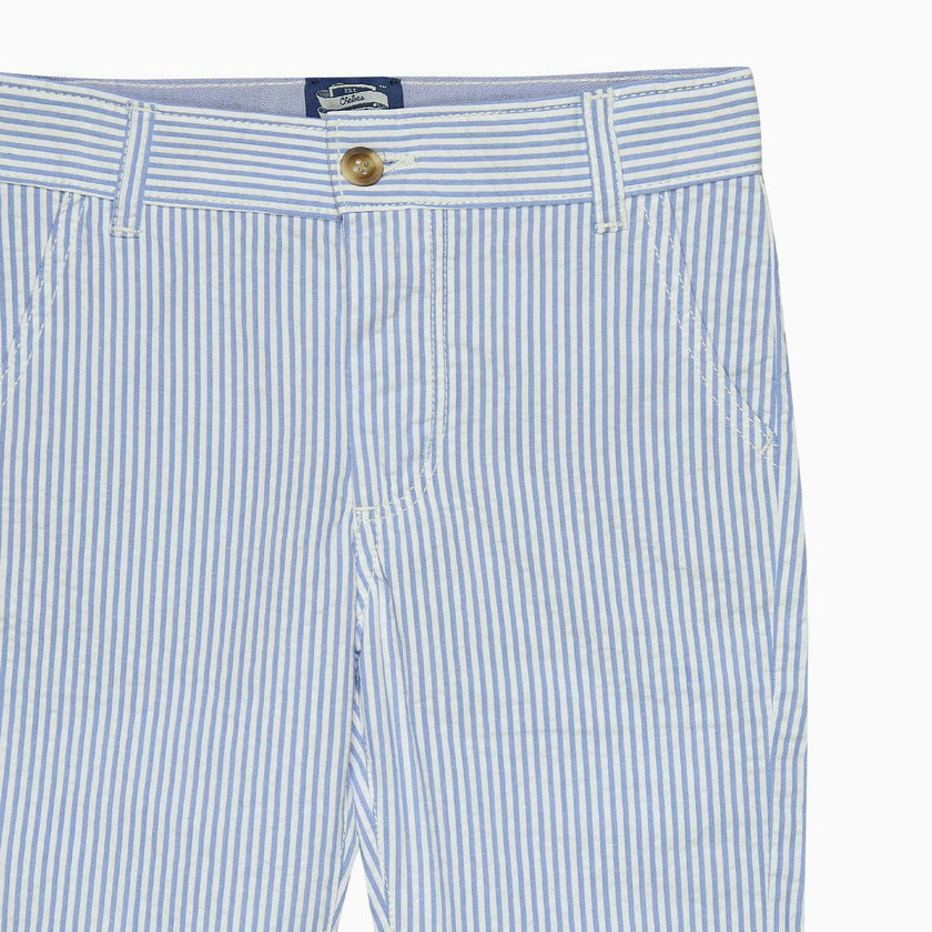 Jacob Pants in Pale Blue Stripe