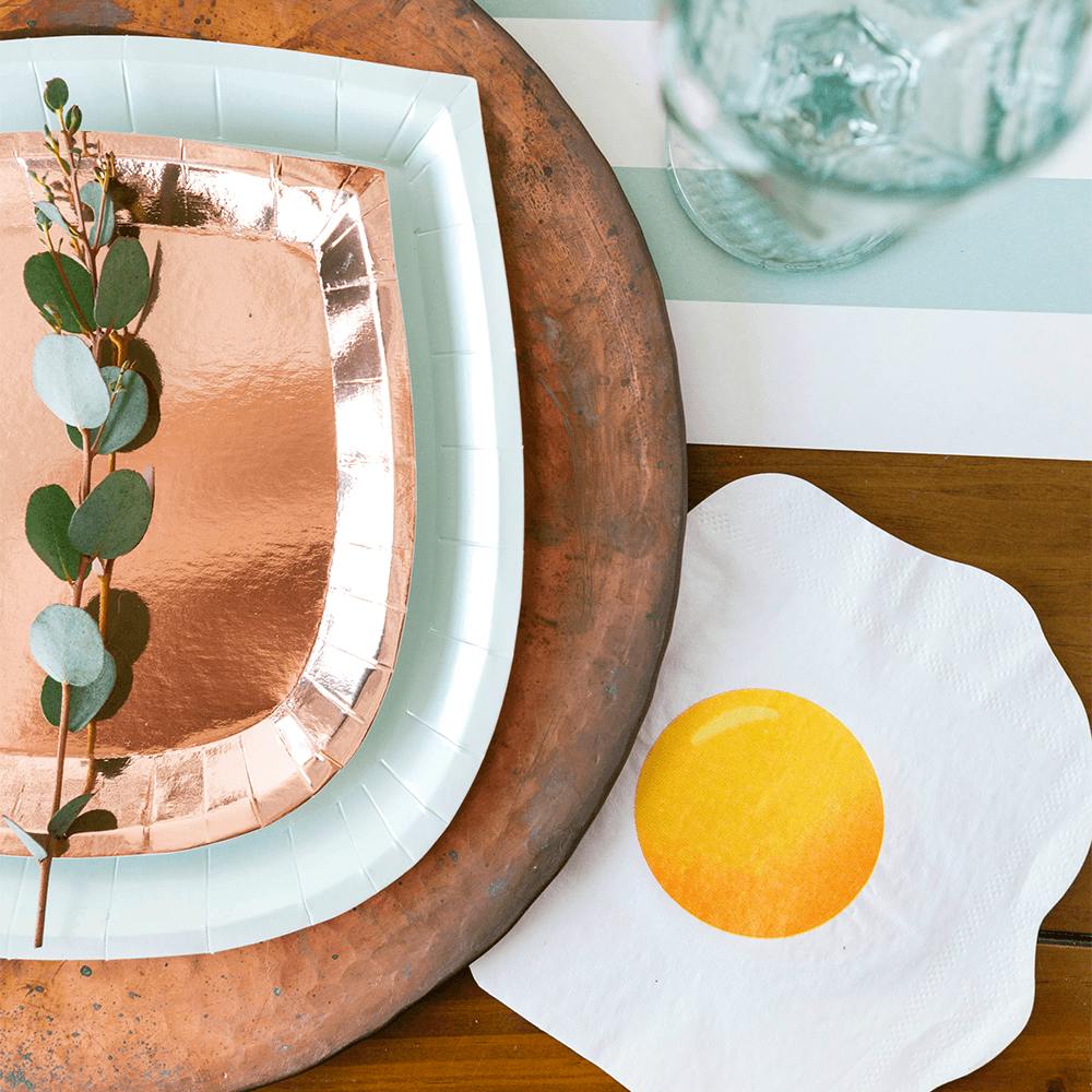 Sunny Side Up Egg Large Napkins