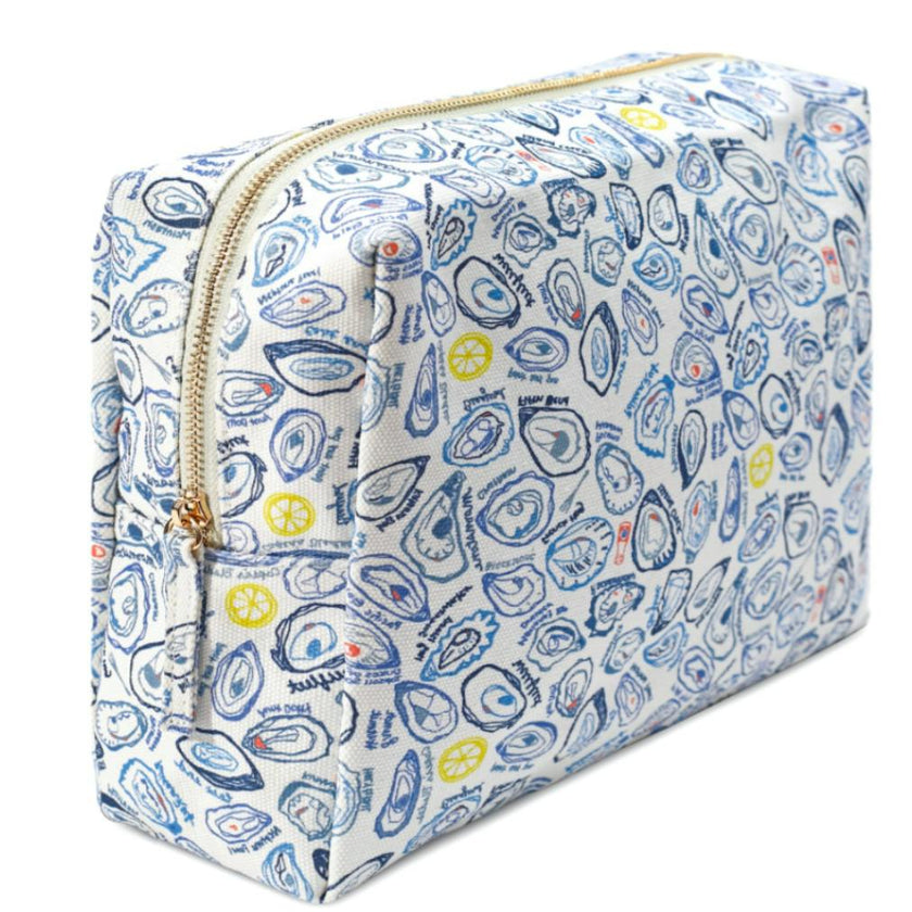 Oysters Large Travel Pouch