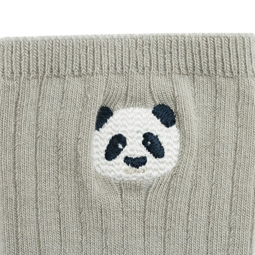 Bell Socks | Panda | Silver Grey