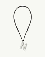 Grande Monogram Necklace in Silver