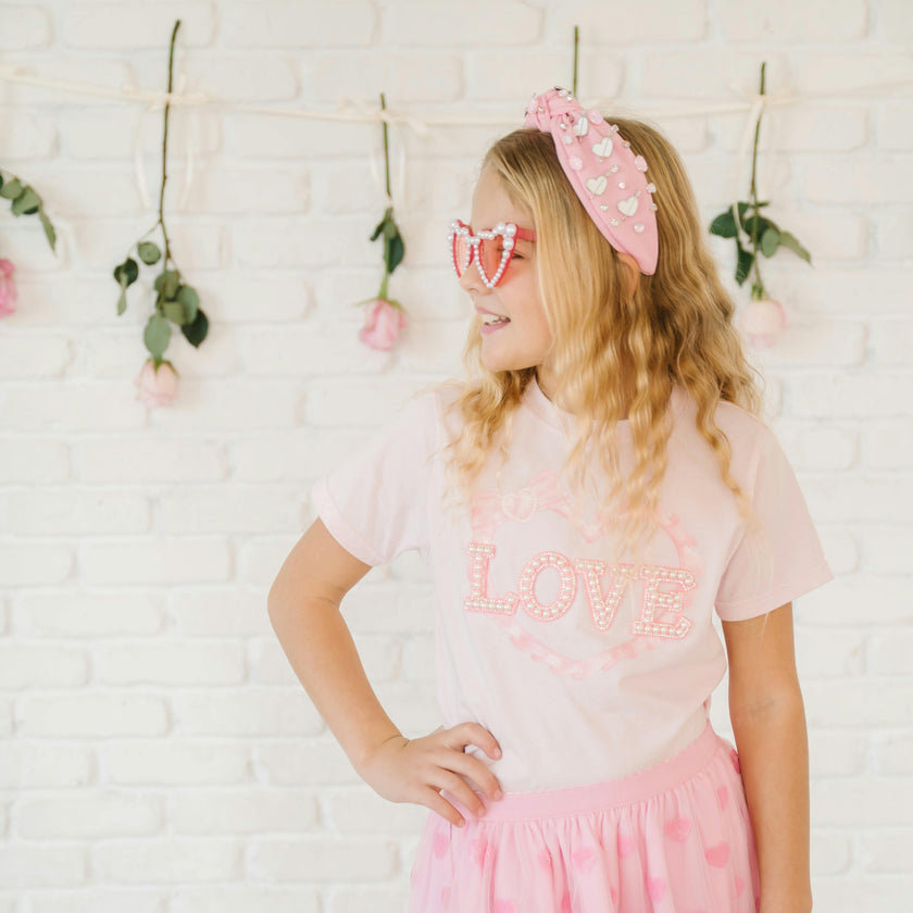 Pearl Love Patch Short Sleeve T-Shirt