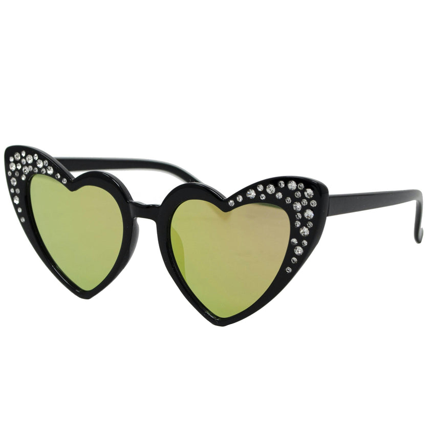 Kid's Crystal Heart Sunglasses