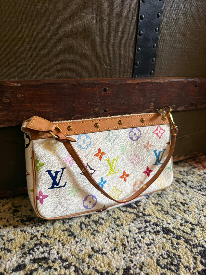 *Preloved* Louis Vuitton x Takashi Murakami Pochette