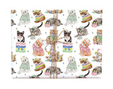 Birthday Kittens Gift Wrap