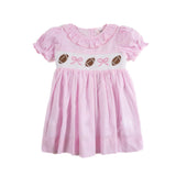 Football Pink Gingham - Katie Dress