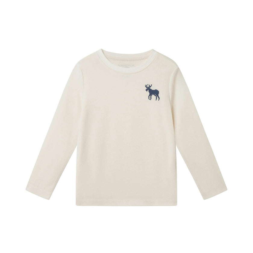 Boys (2-4) Pajama Set | Fair Isle Moose
