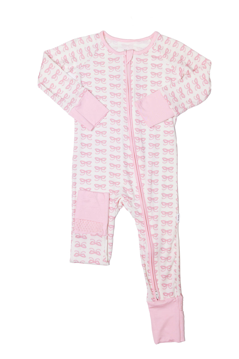 Bow - Sleep Romper zip