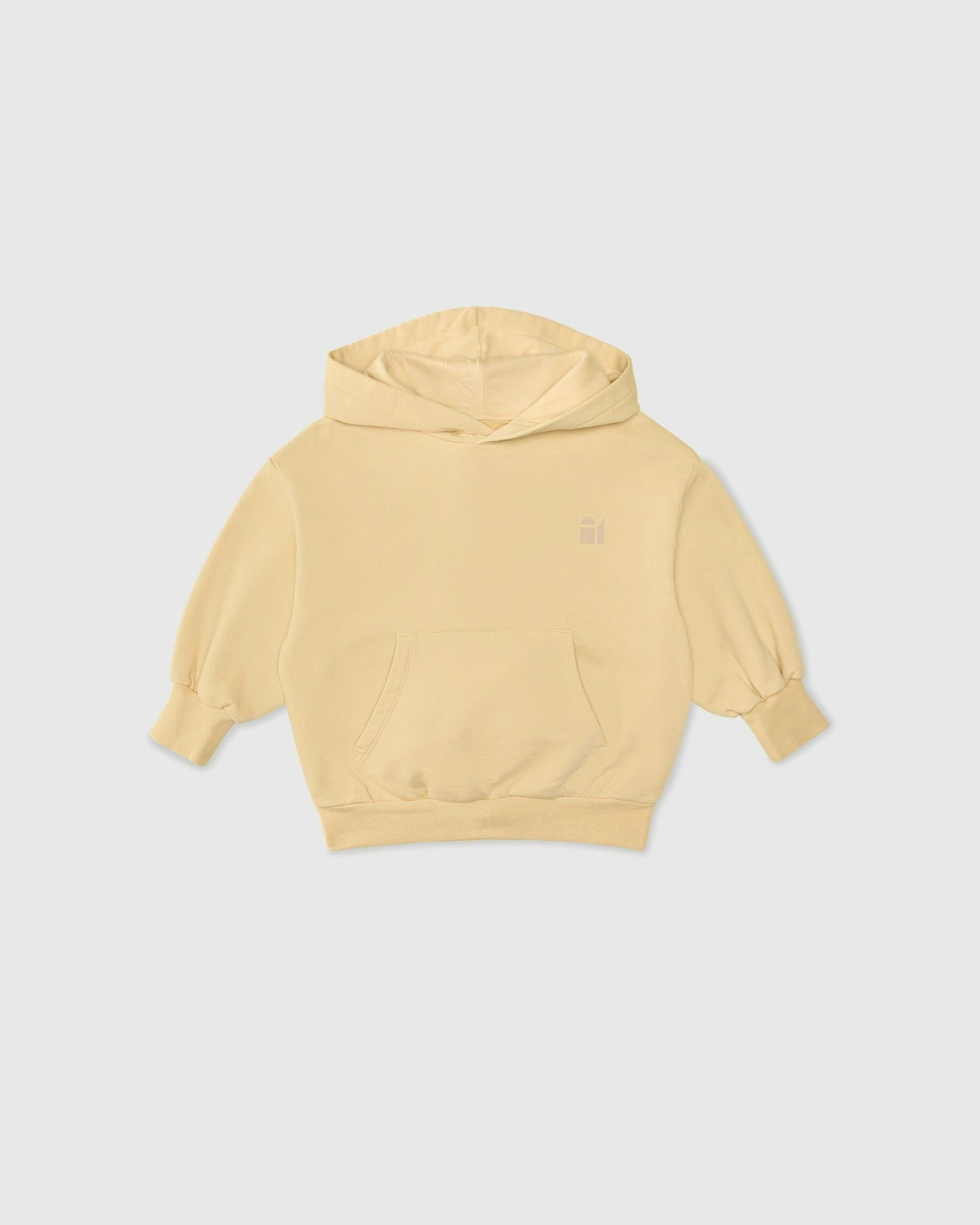 Earth Day Natural Dye Pullover in Shortbread