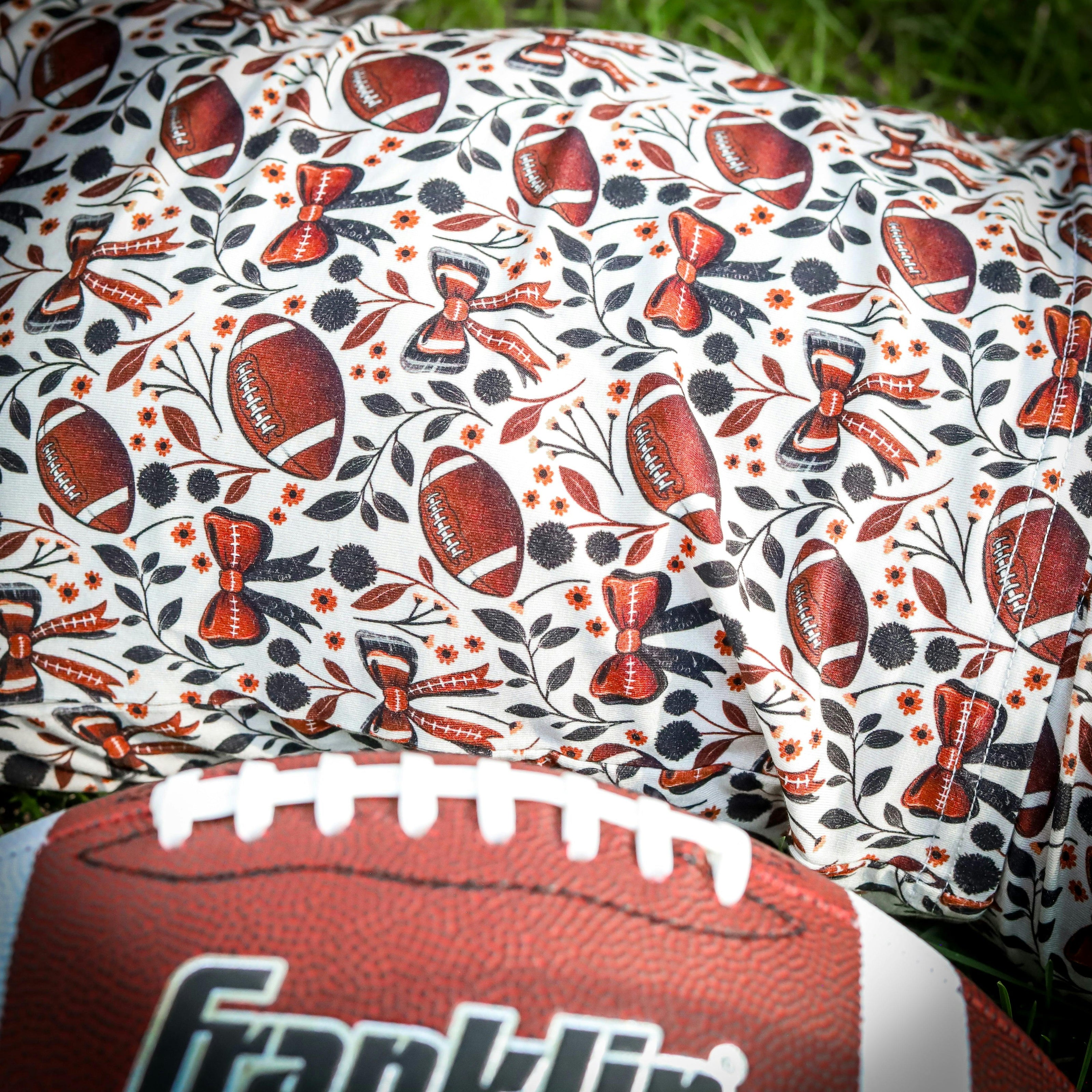 Game Day Blooms 2 Piece Pajama Set (Short Sleeve/Pants)