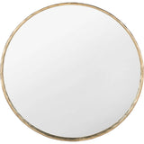 Renee Round Metal Mirror