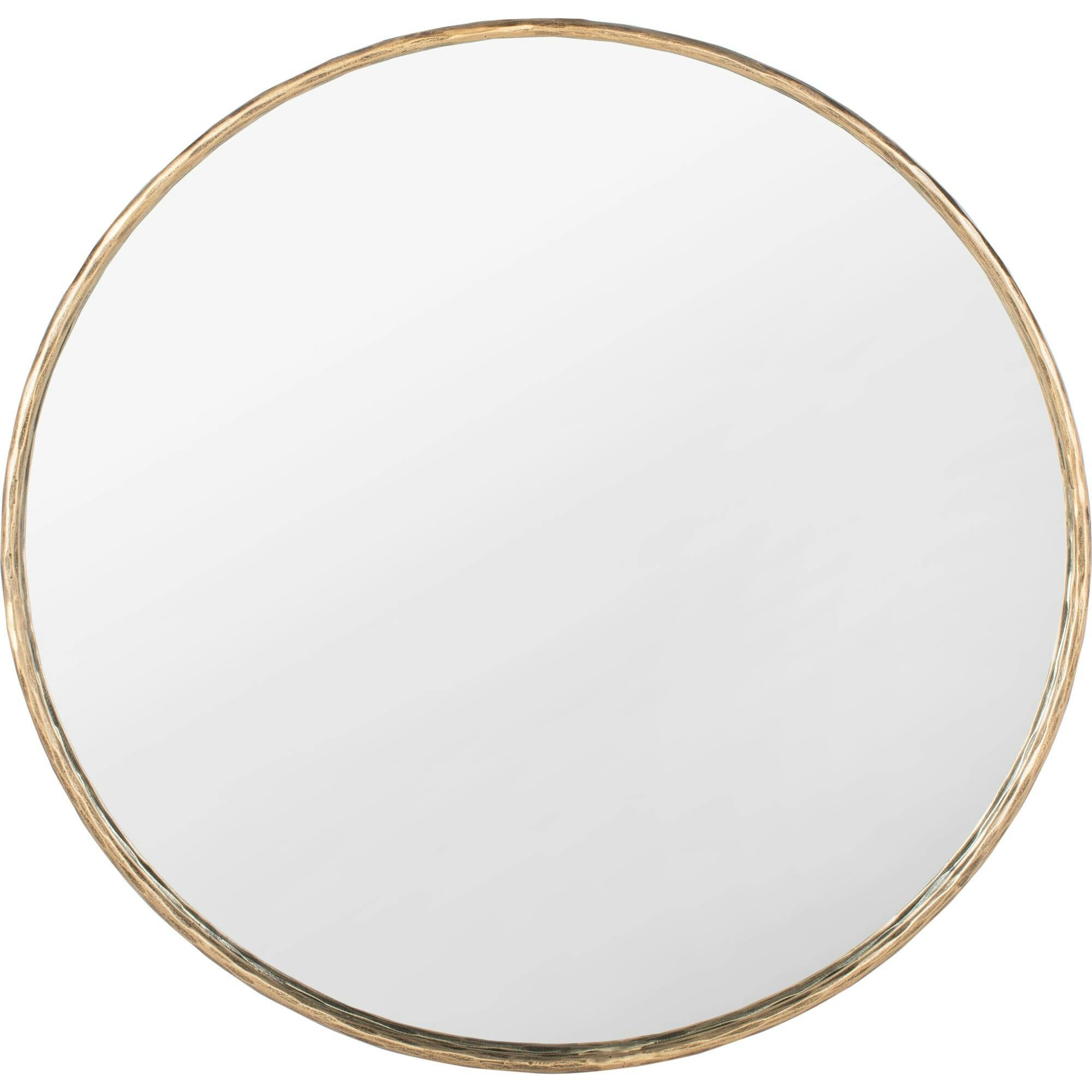 Renee Round Metal Mirror