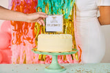 Lovely Little Letterboard Customizable Gold Cake Topper