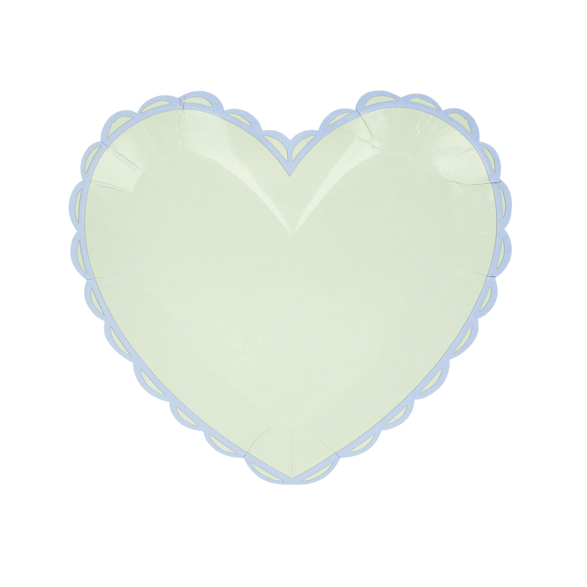 Pastel Heart Small Plates