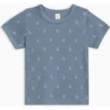 Andy Ringer Tee - Anchor / Sea + Powder