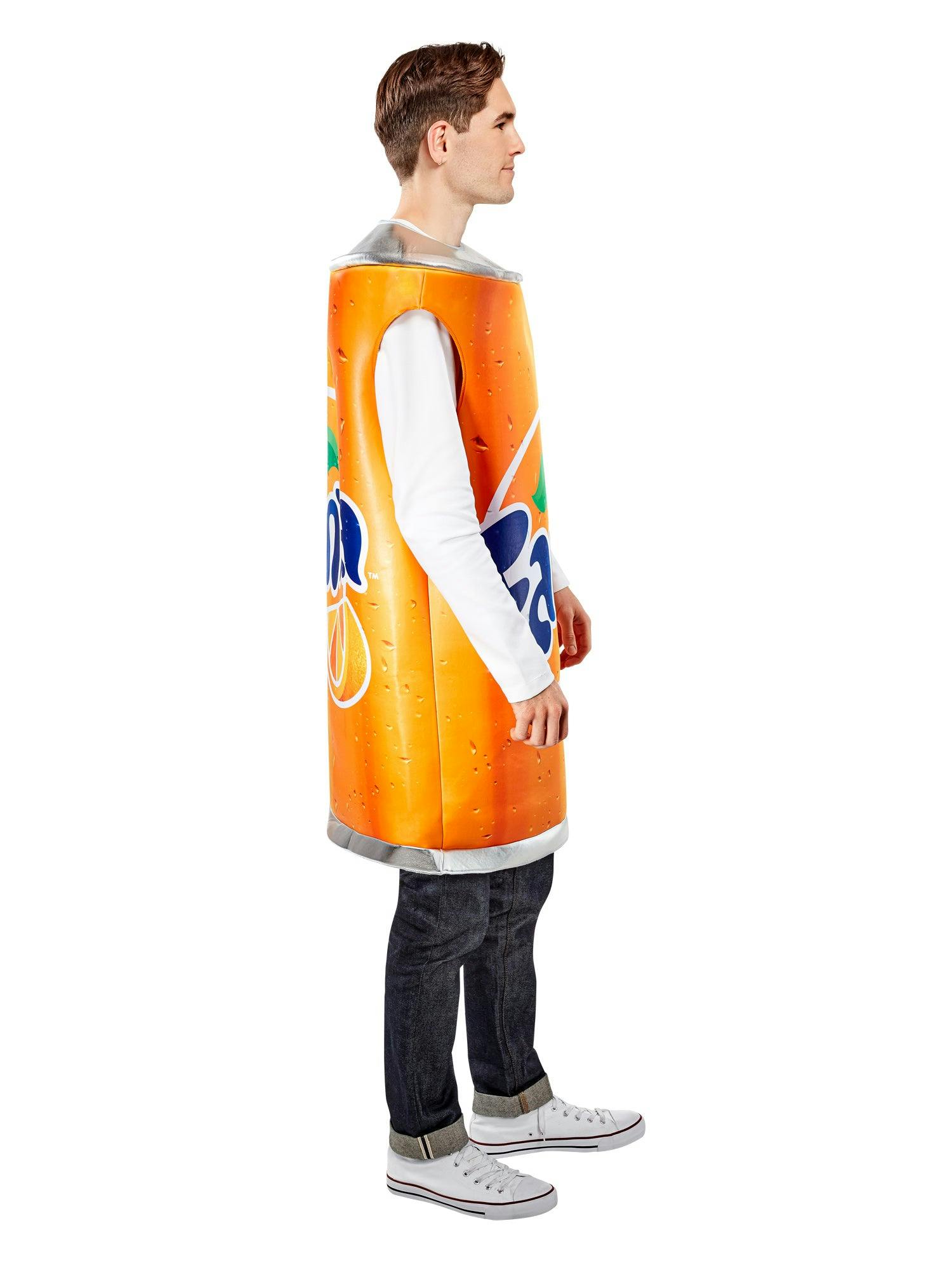Adult Orange Fanta Can Costume