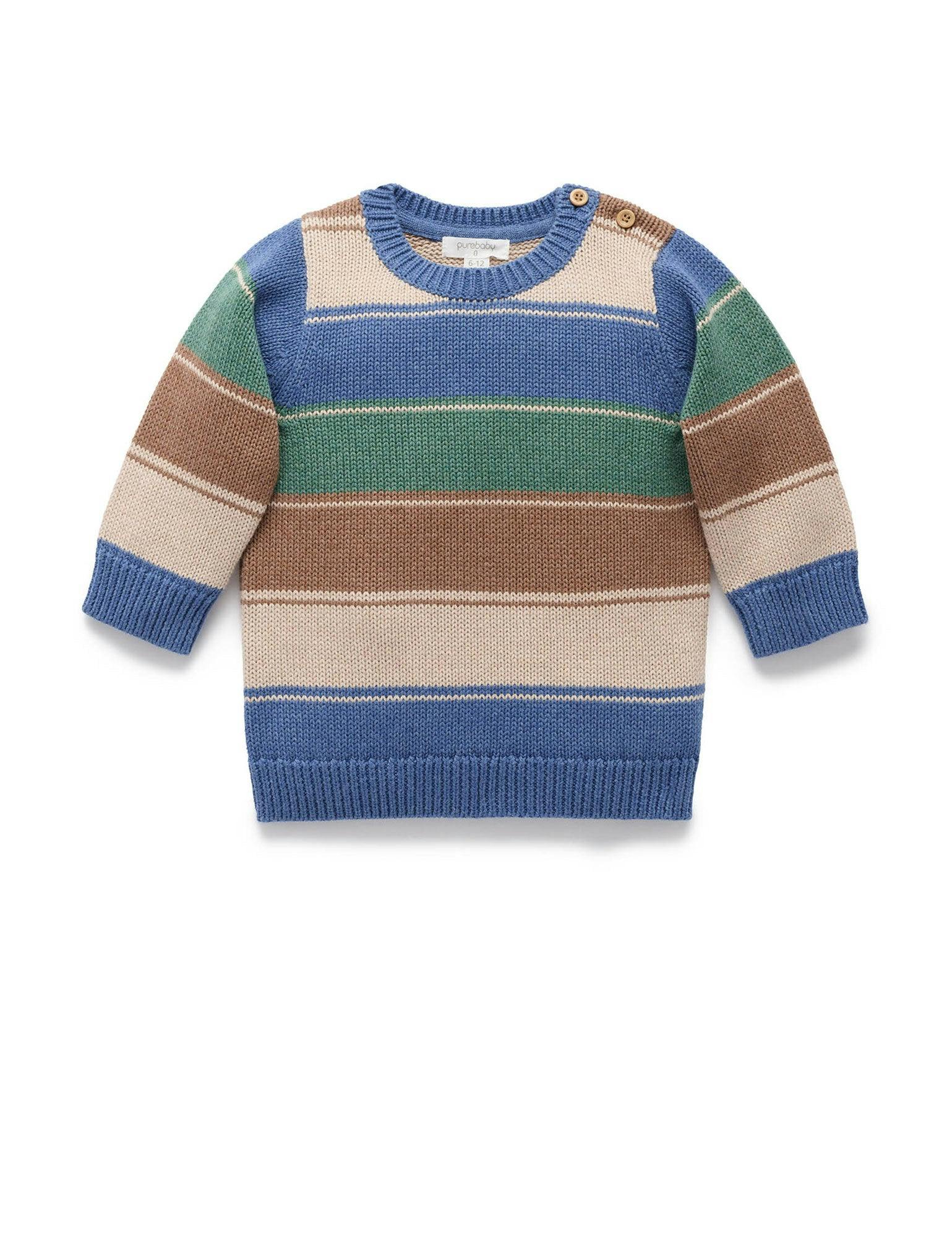Forest Striped Jumper Forest Stripe