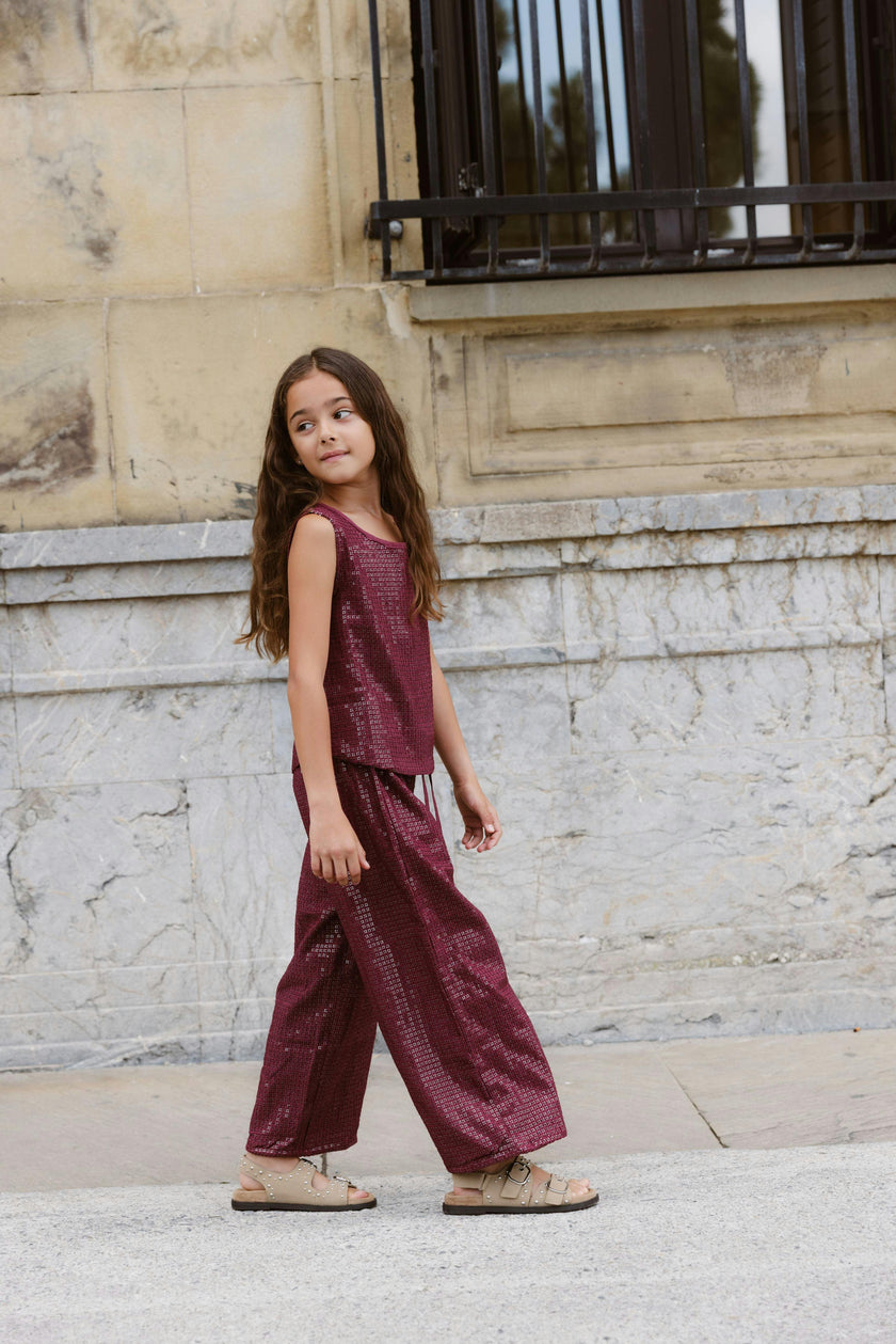 Berry Twinkle Top & Pants Set