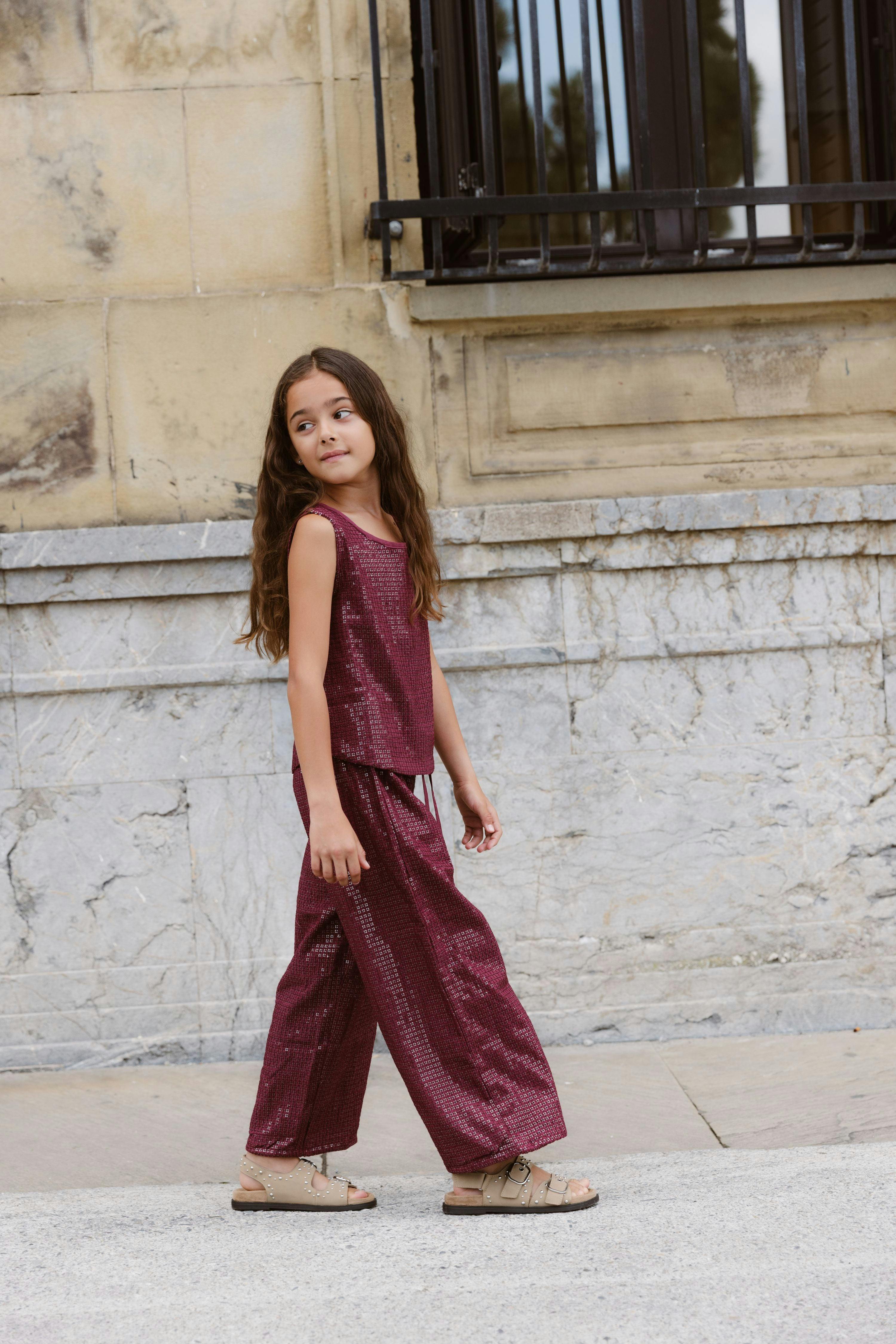 Berry Twinkle Top & Pants Set