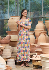 Bianca Dress Wild Tapestry