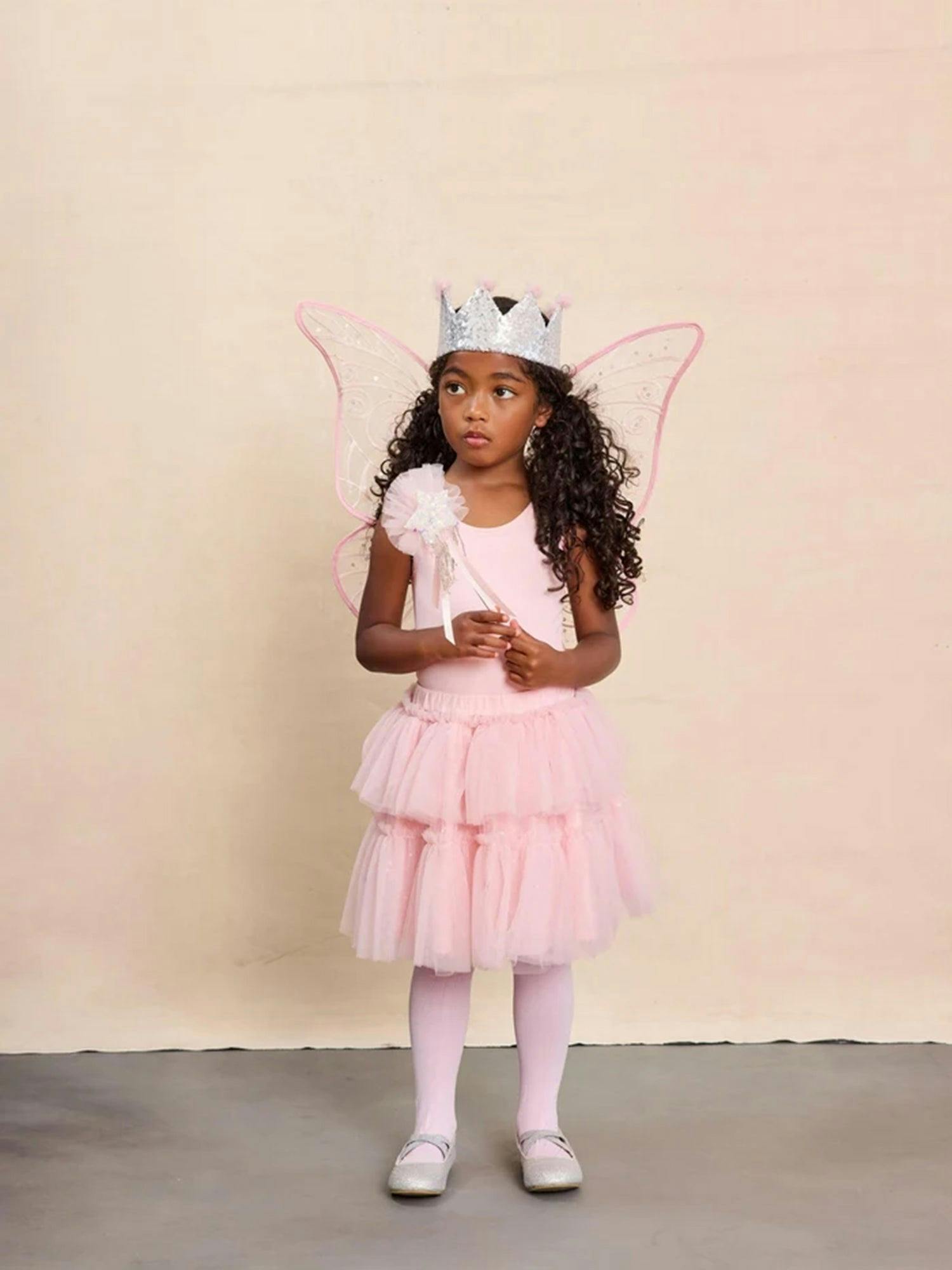 Pink & Silver Crown For Girls