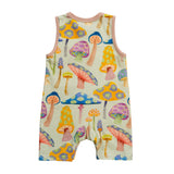 Cleo baby romper shorts | Spring Garden
