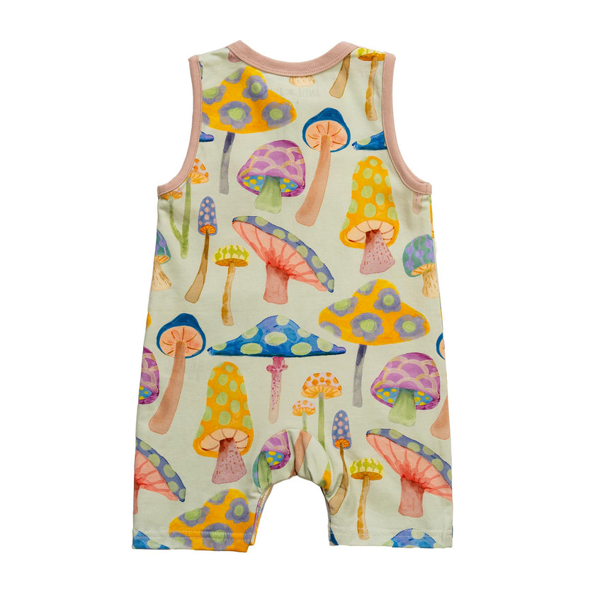 Cleo baby romper shorts | Spring Garden