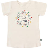graphic tee | light up my world