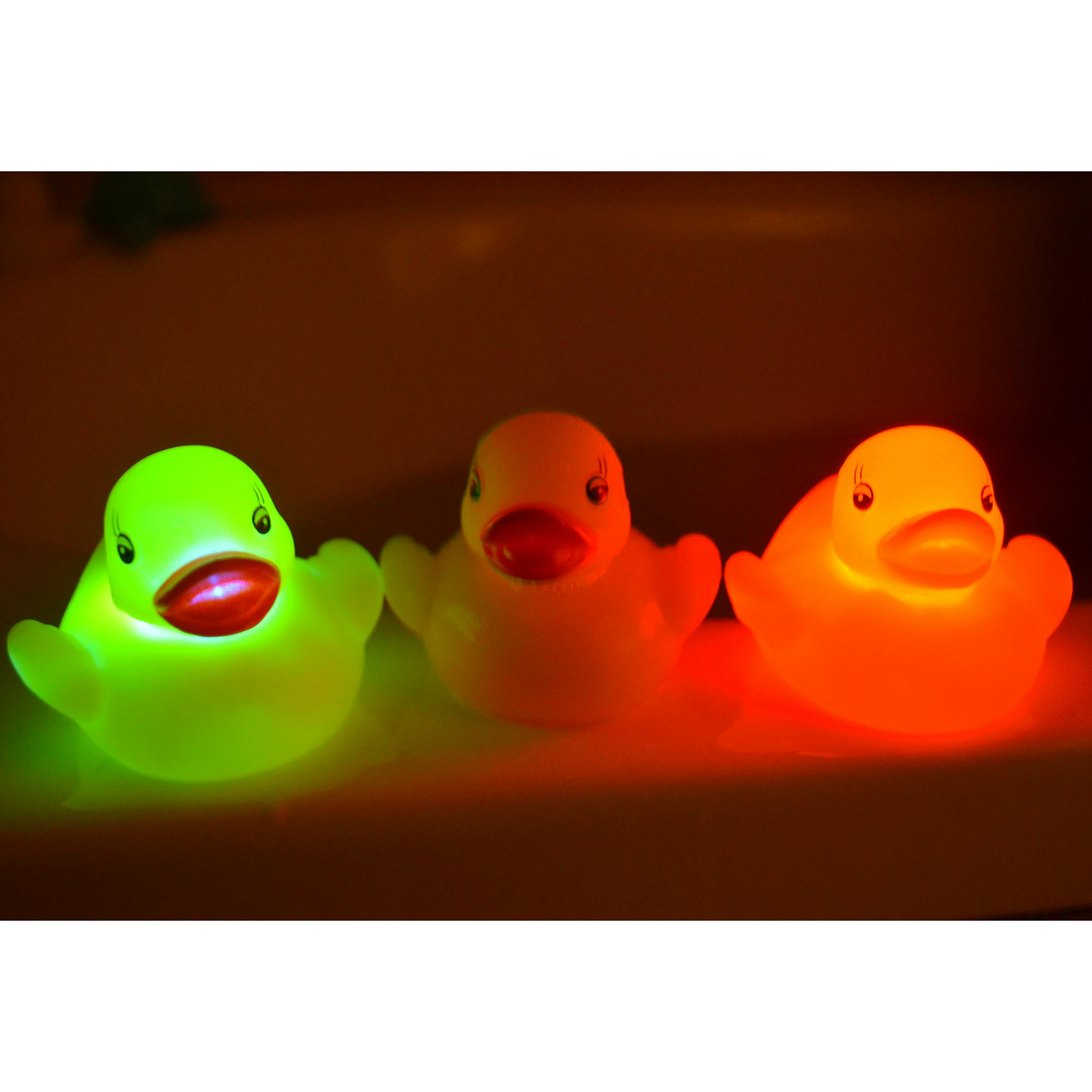 Bath Time: Light-Up Ducks