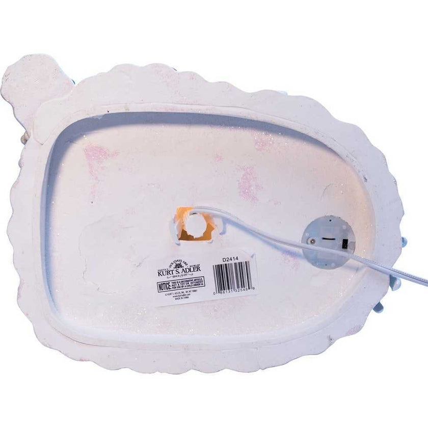 13-Inch Claydough Gingerbread Inn with C7 Bulb