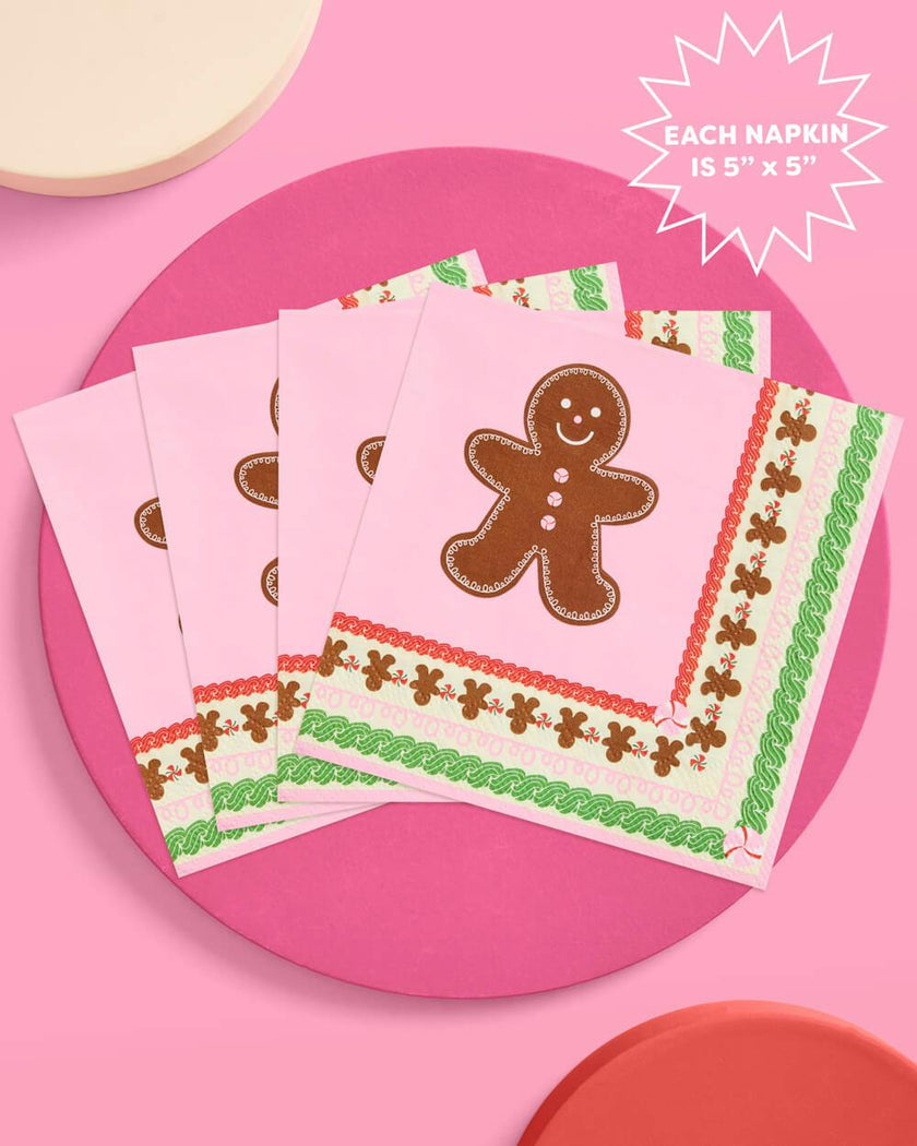 Bake it Merry Napkins - 25 paper napkins