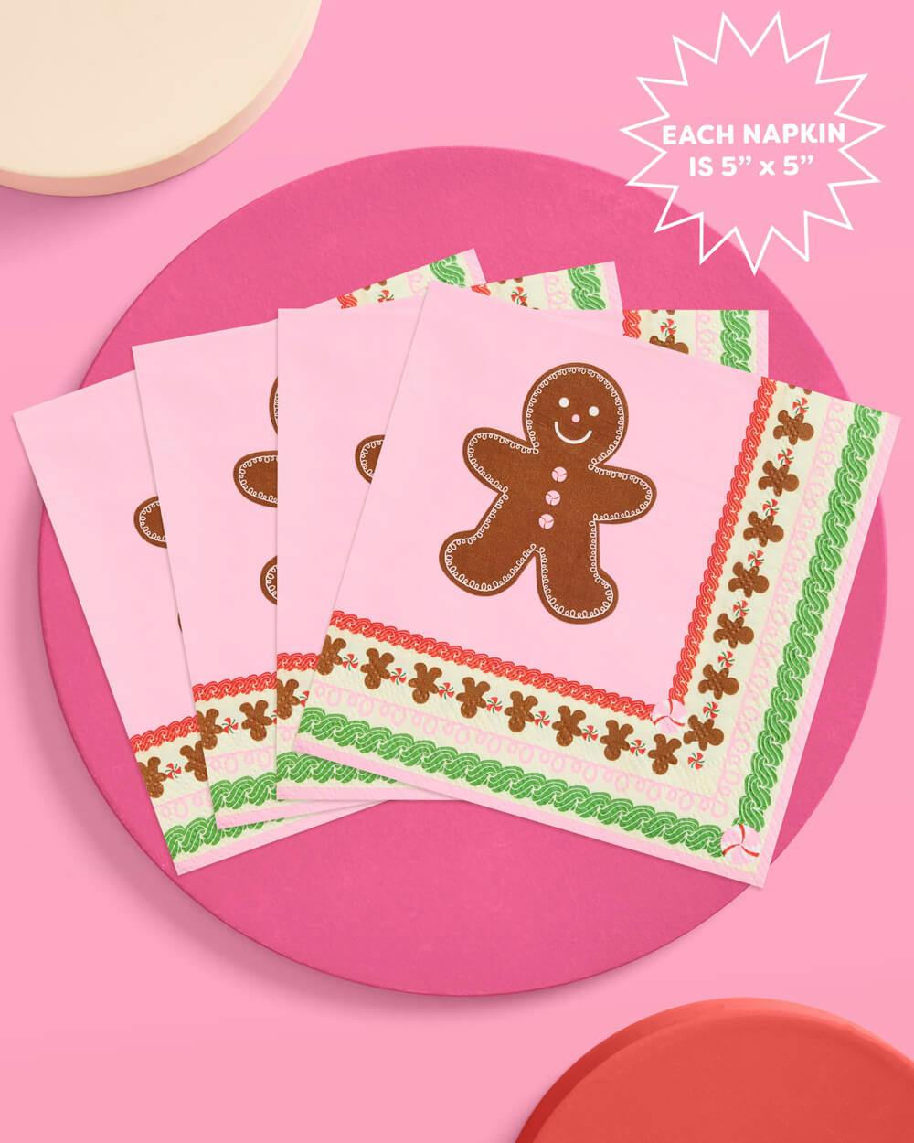 Bake it Merry Napkins - 25 paper napkins