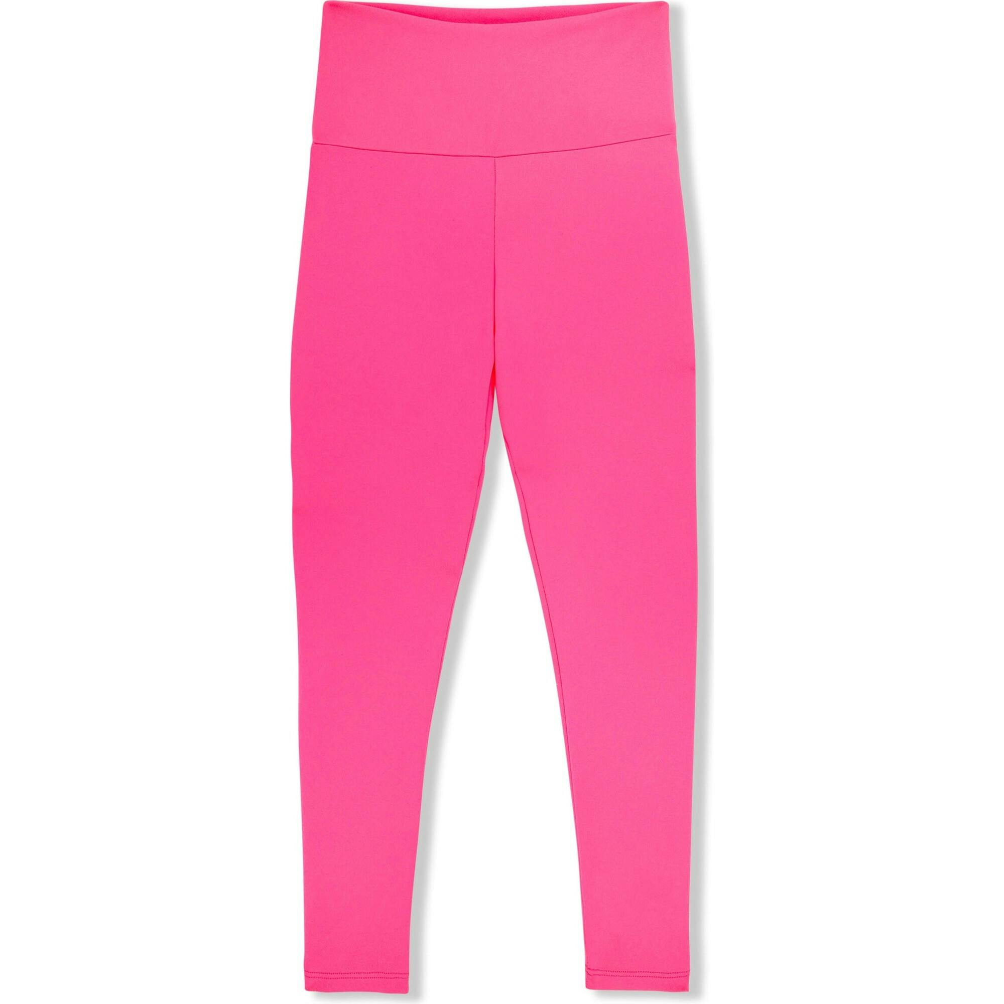 Pink Zen High Waisted Leggings, Pink