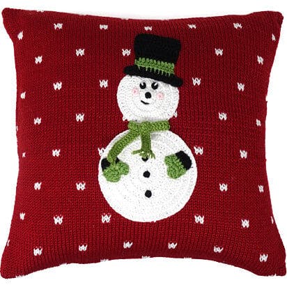 Snowman 10" Pillow
