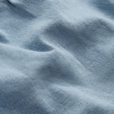 Light Blue Soft Denim Frilled Overalls