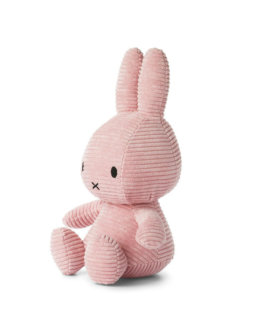 Plush Miffy Corduroy Pink 13"