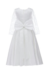 White Arcadia Satin Dress
