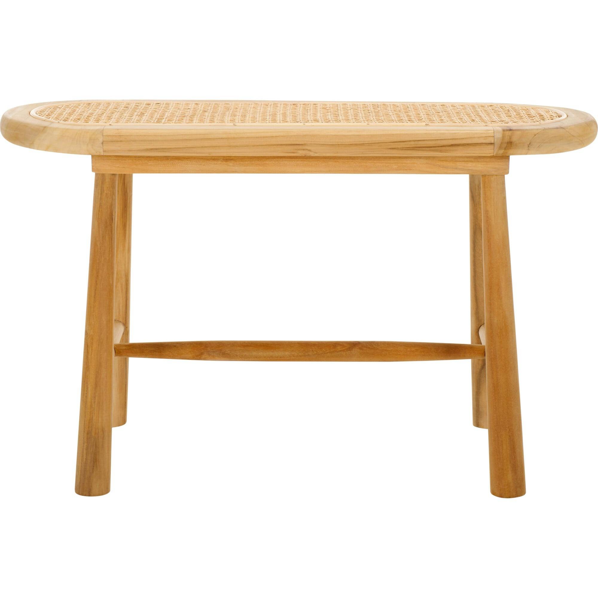 Anikka Rattan Bench