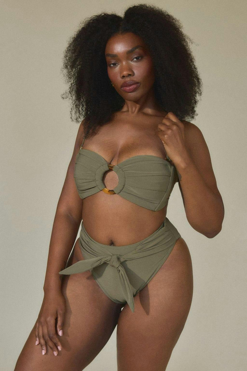 Paula Tie-Up Bikini Bottom